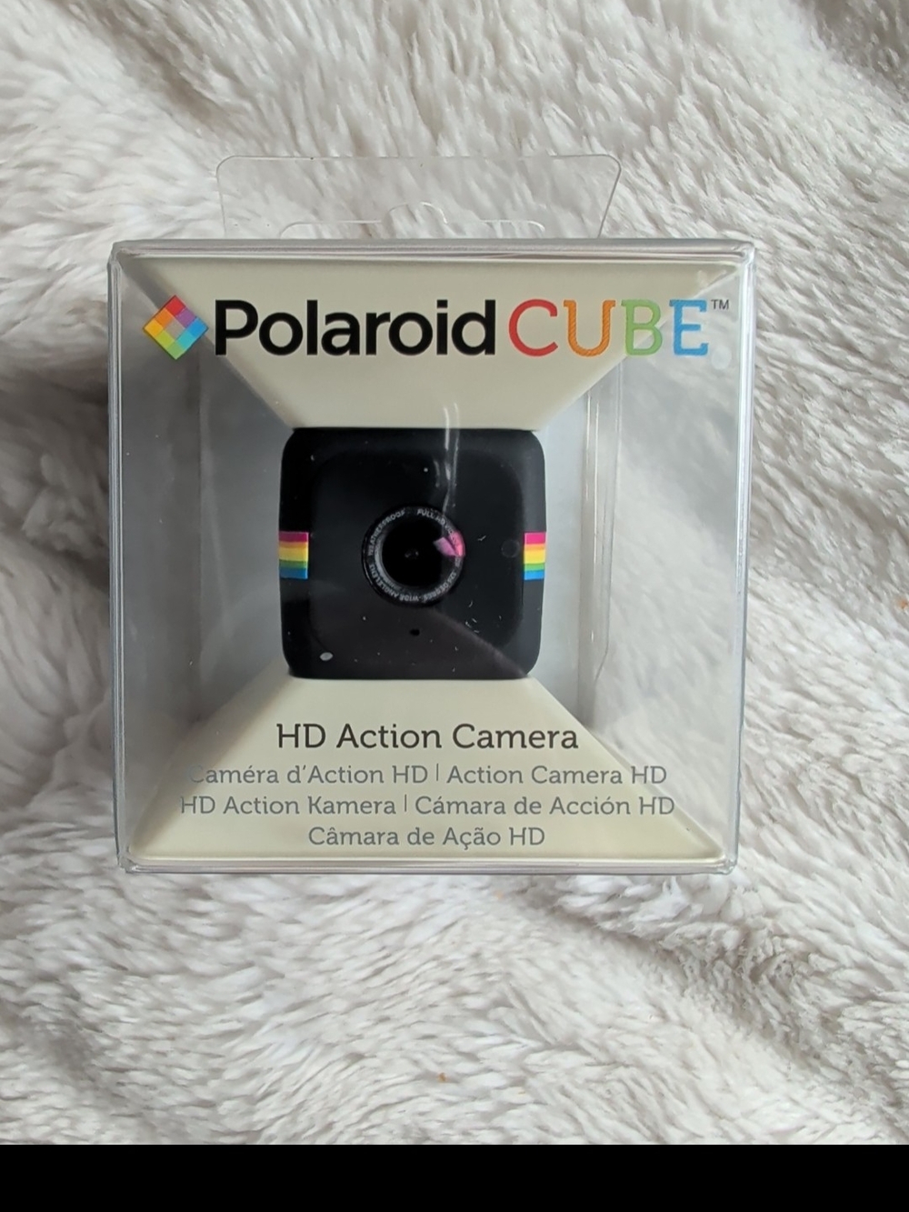 Polaroid Cube HD Action Camera Camcorder Black POLC3BK - New Sealed